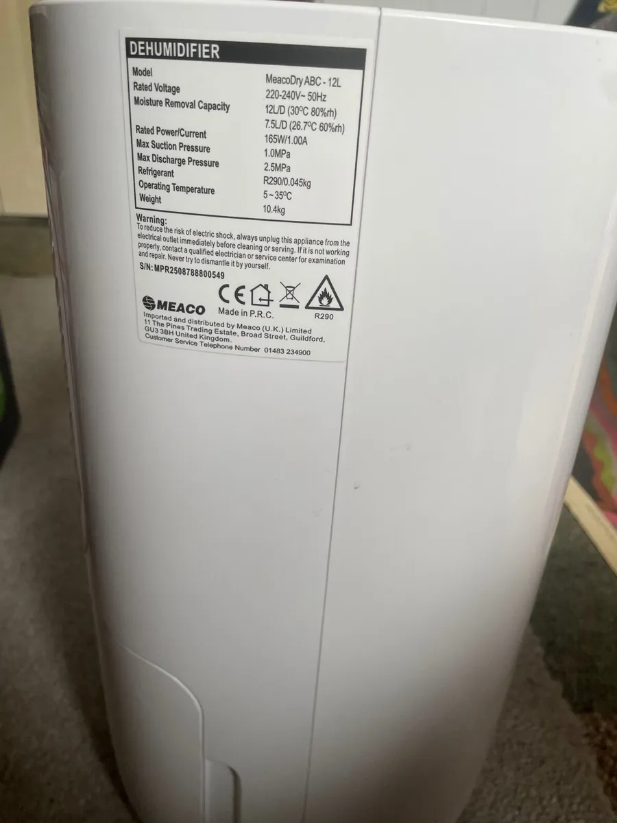 Meaco dehumidifier - Image 2