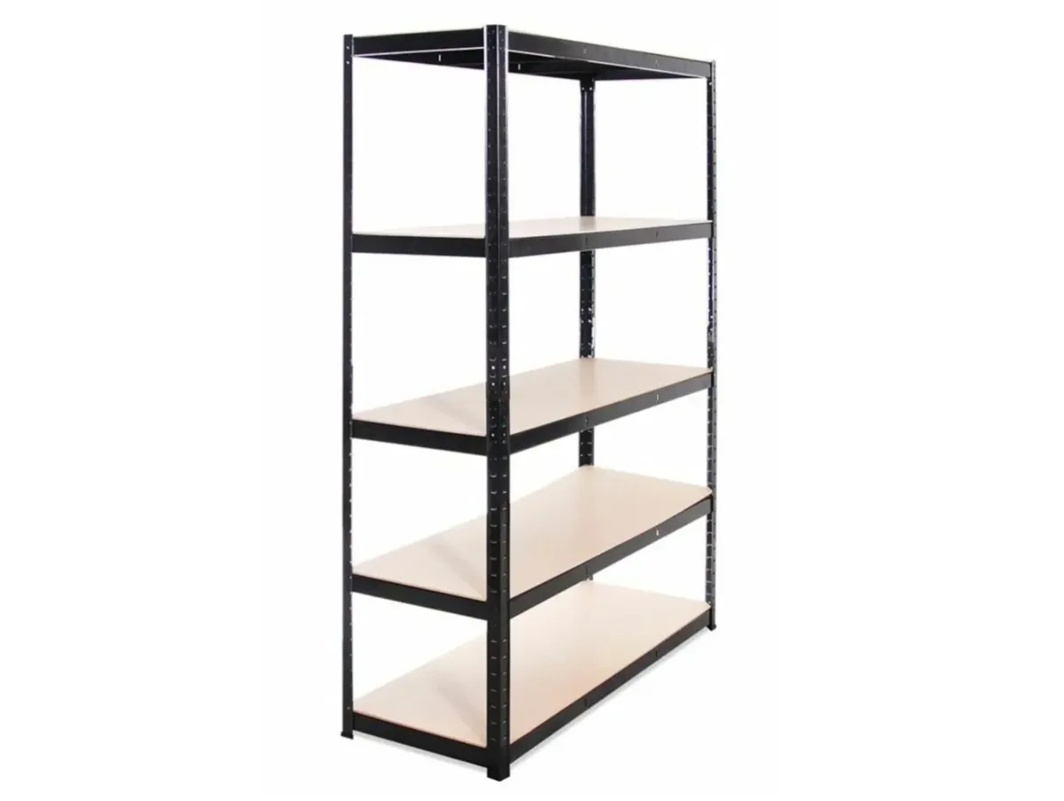 10x bays of flatpack shelving - Image 3