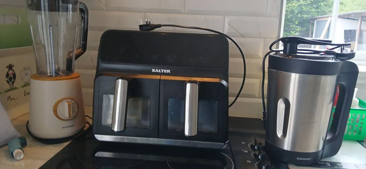 Double airfryer ,blender ,soup maker - Image 1