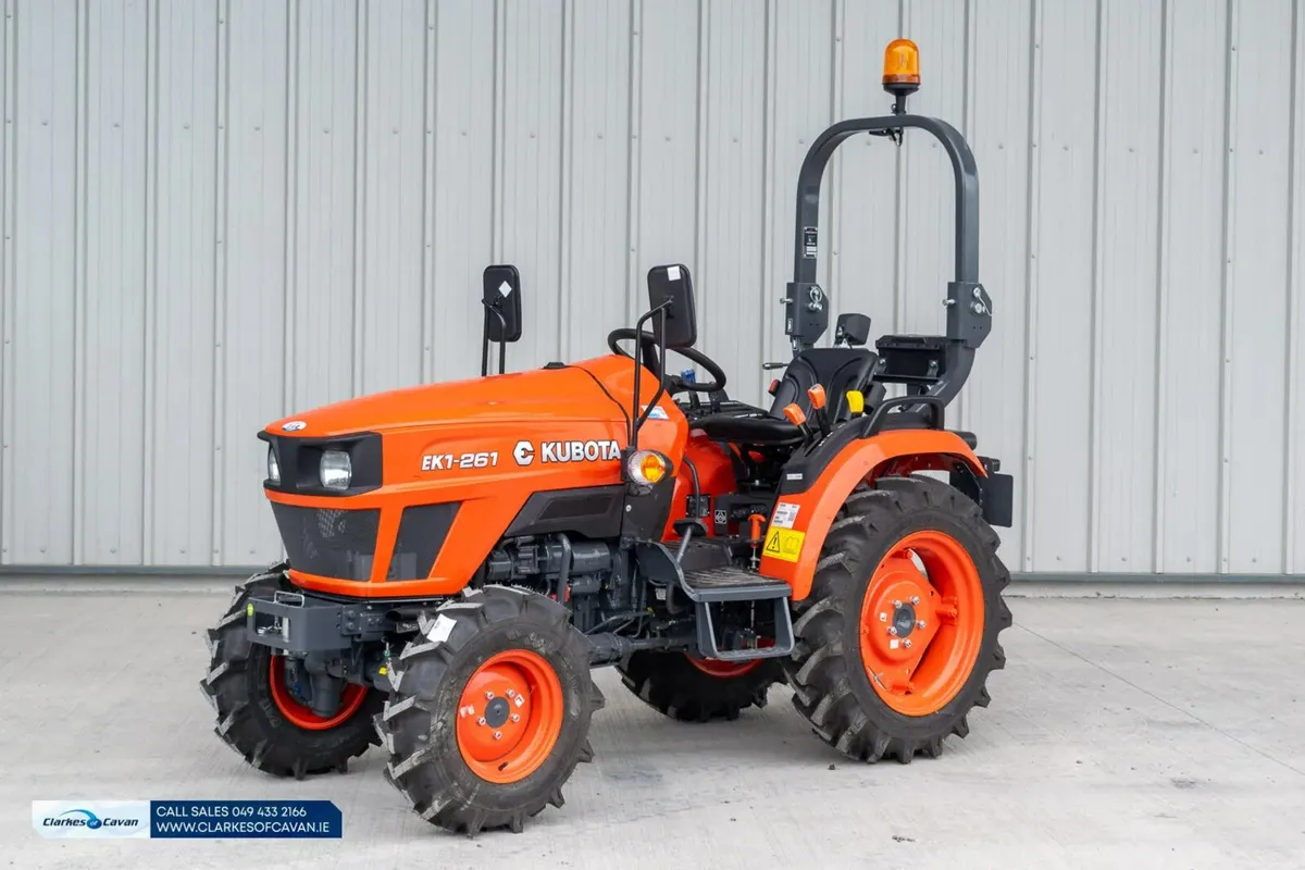 Kubota EK1-261 Compact Tractor - Image 1