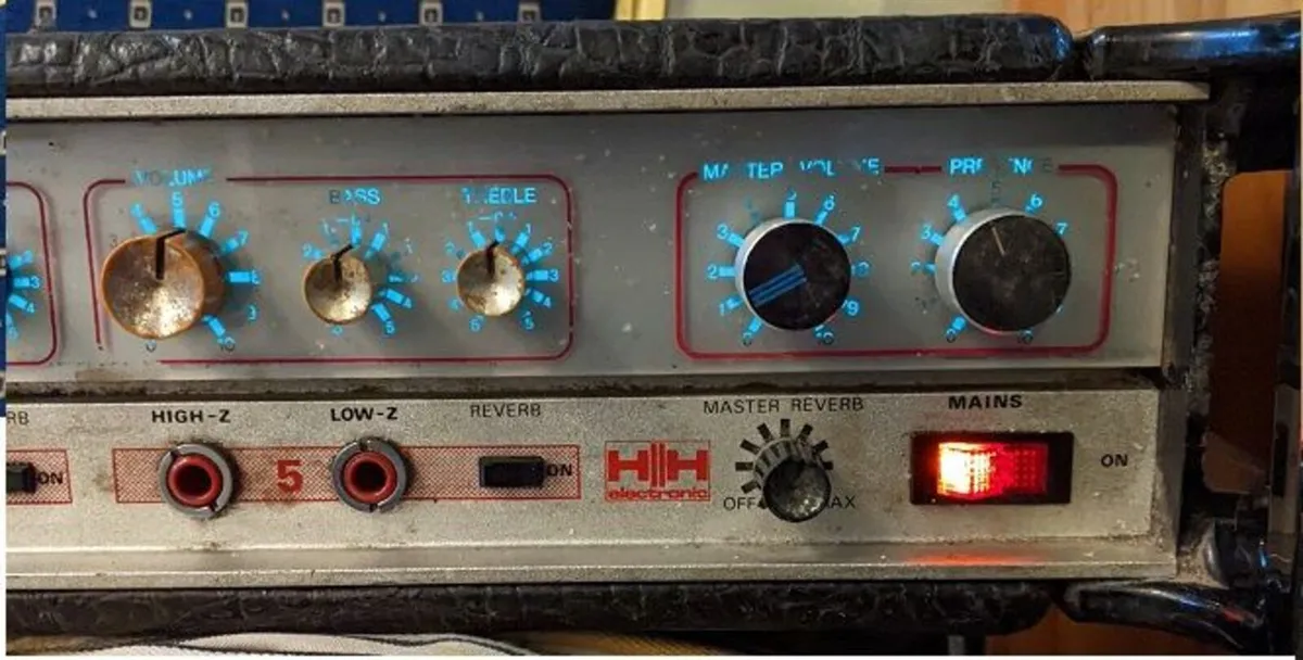 Vintage Hh Electronic Amp Head - Image 3