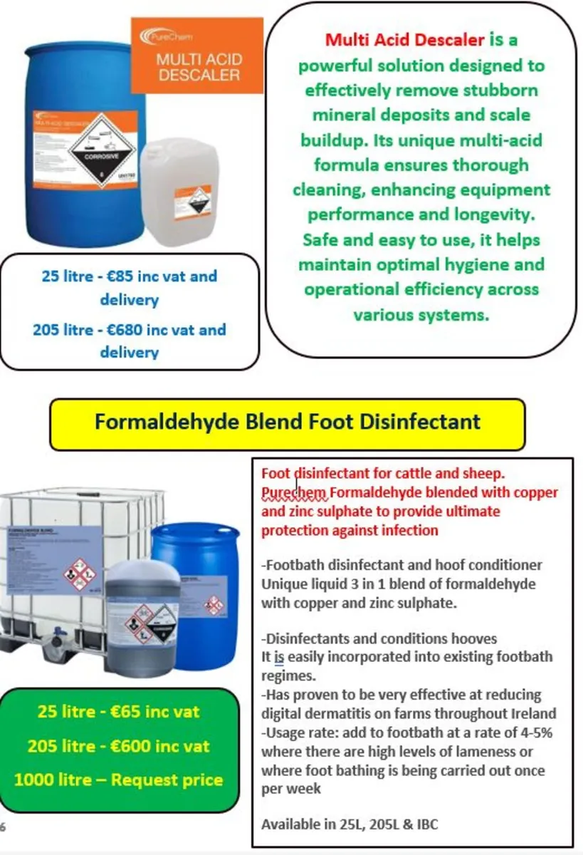 PureChem Blue Barrier teat Dip for sale at FDS - Image 3
