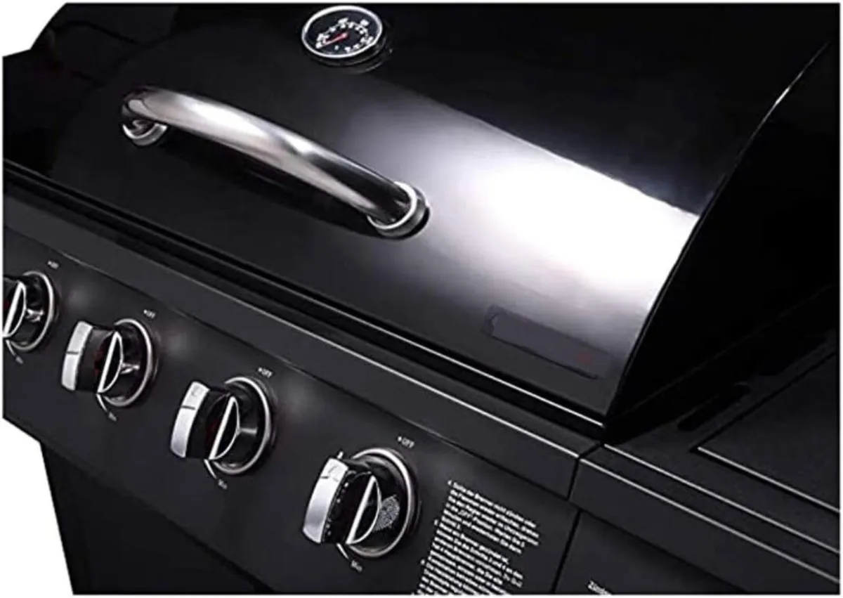 Barbecue Gas Grill 4+1 Burner with Side Burner - Image 3