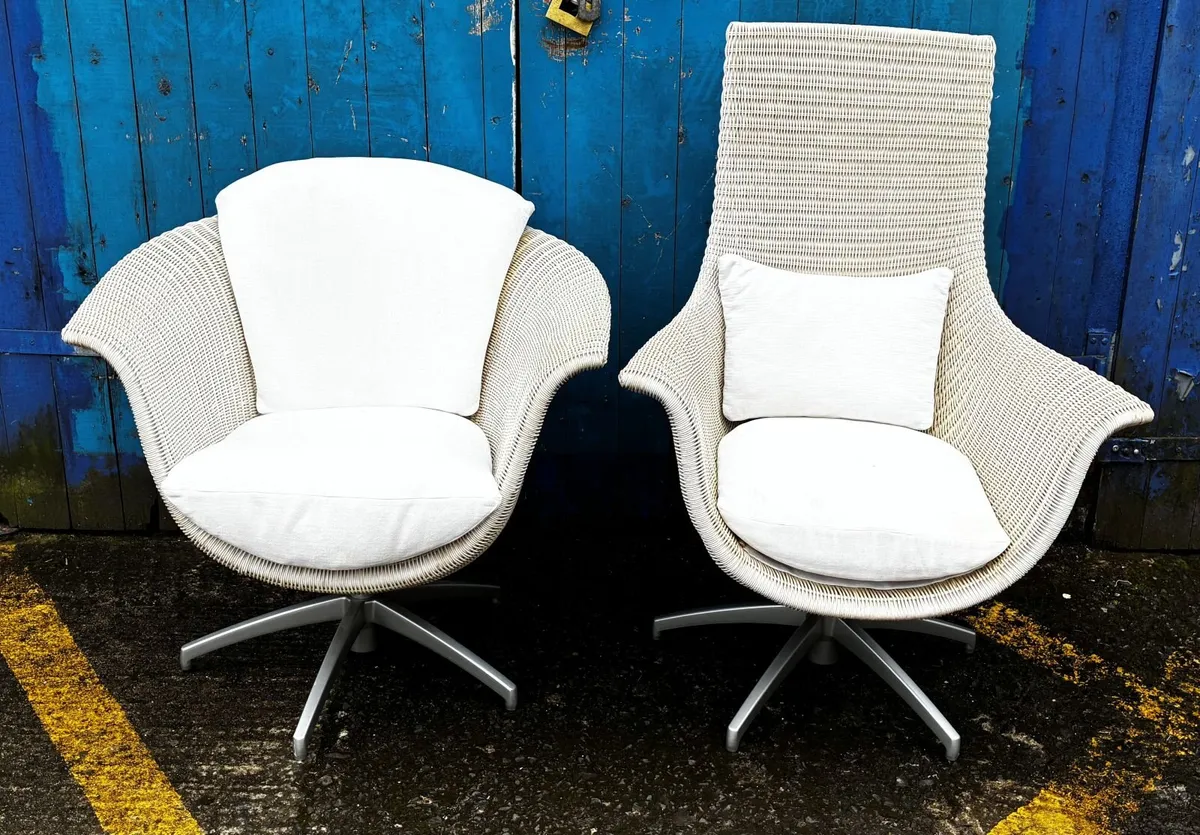 Wicker Lounge Sette & Chairs - Image 2