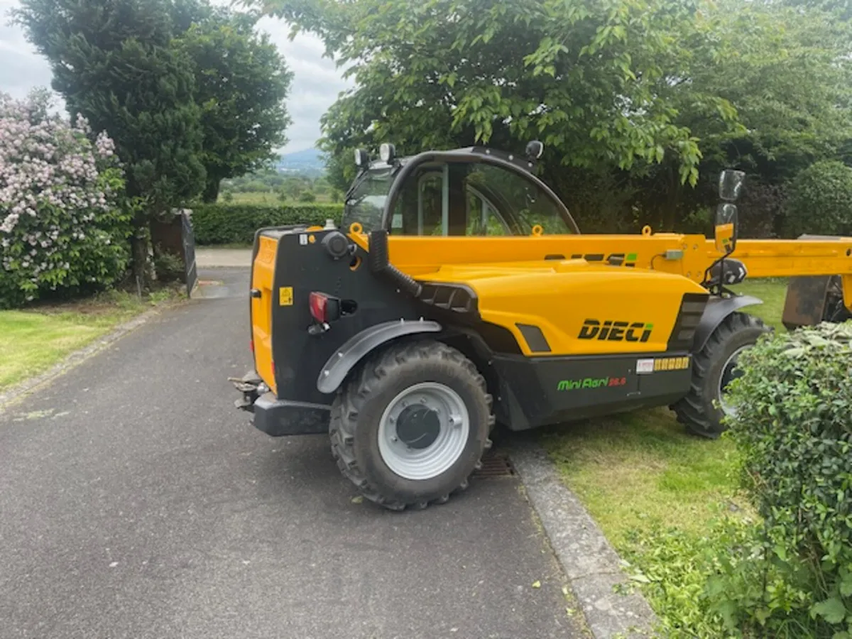 2023 Dieci Mini-Agri 26.6 Compact Telehandler - Image 2