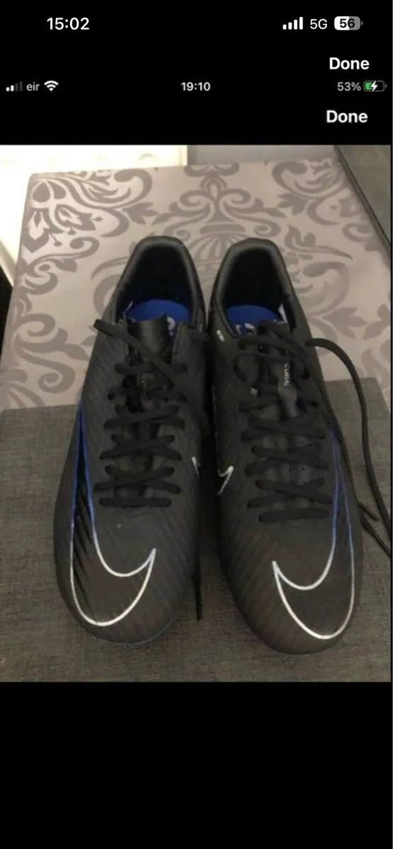 Mens worn once Nike football boots size 6 €40 - Image 1