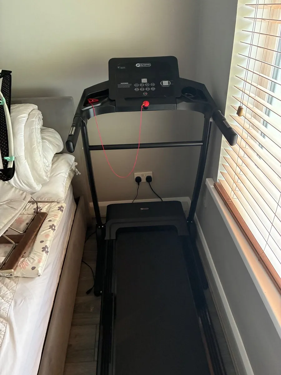T2000 Foldable Motorised Treadmill with LED Displa - Image 1