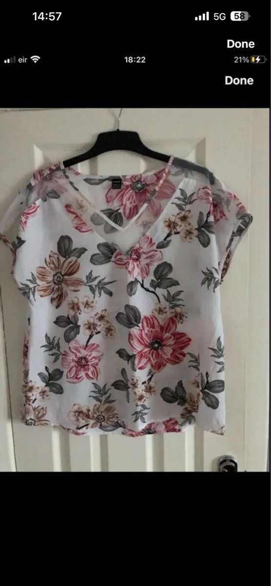 Ladies stunning top size L €3 - Image 4