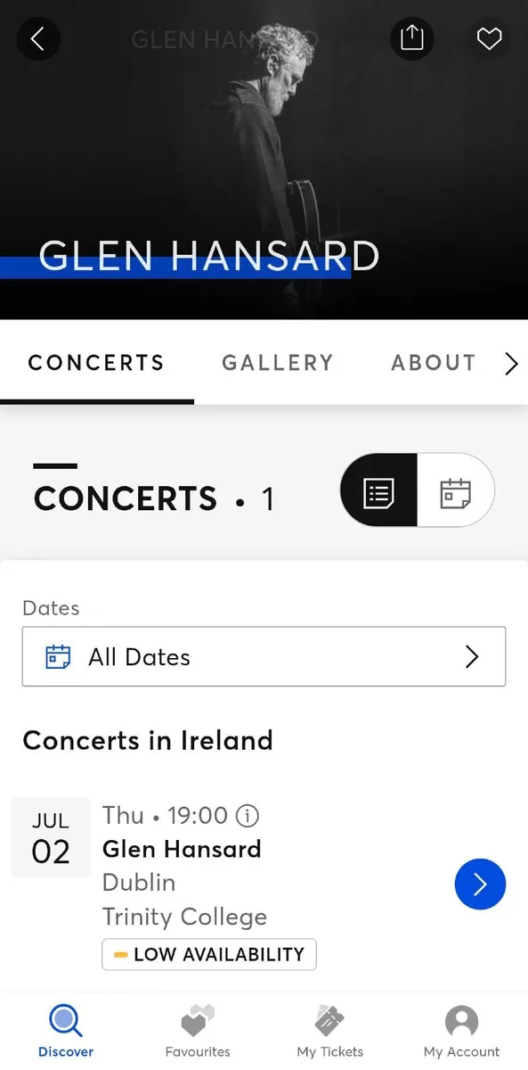 Concert Tickets - Image 1