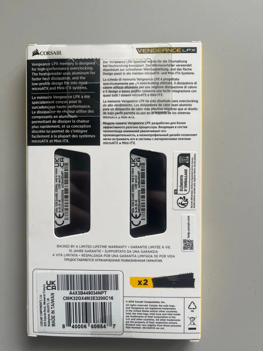 Corsair Vengeance LPX 32GB (2x16GB) DDR4 3200MHz - Image 2