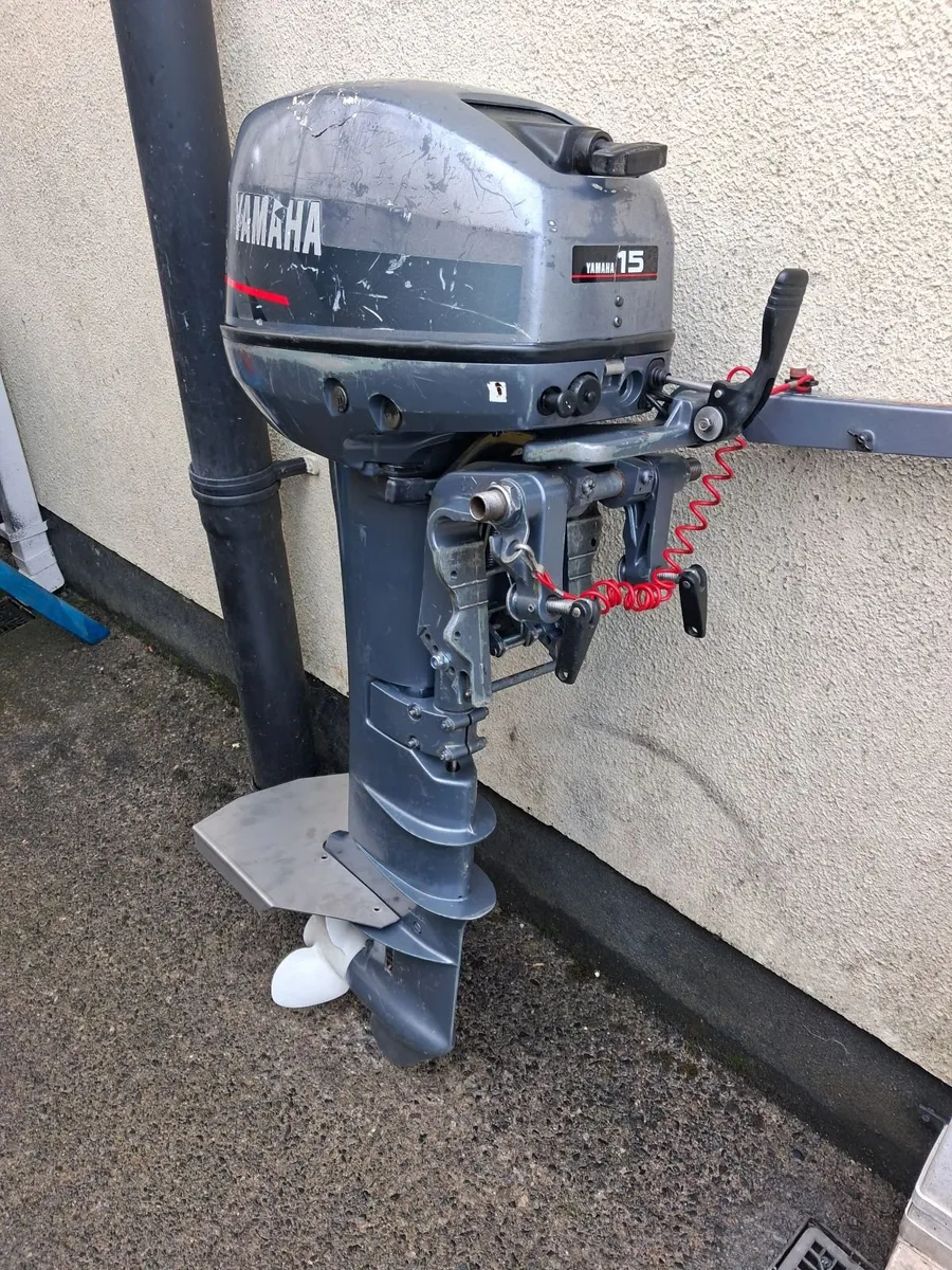 2-stroke outboard YAMAHA-15 hp - Image 3