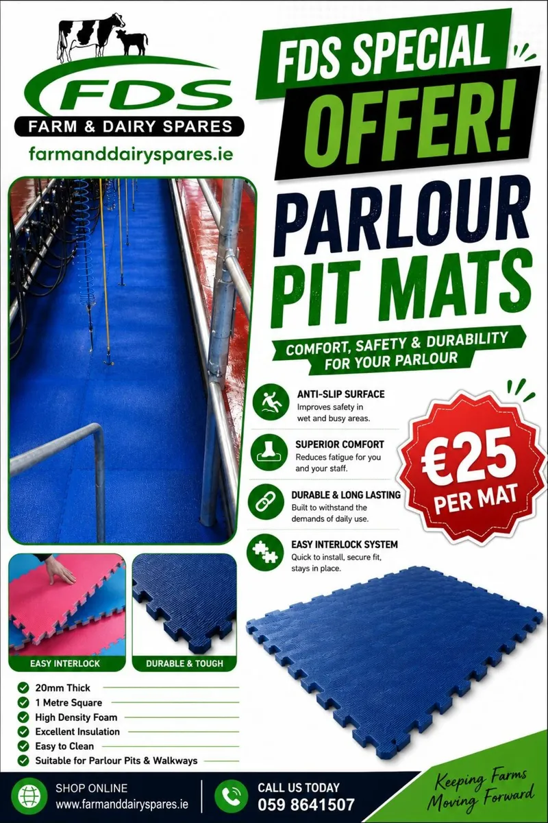 Parlour Pit Mats for sale at FDS - Image 1