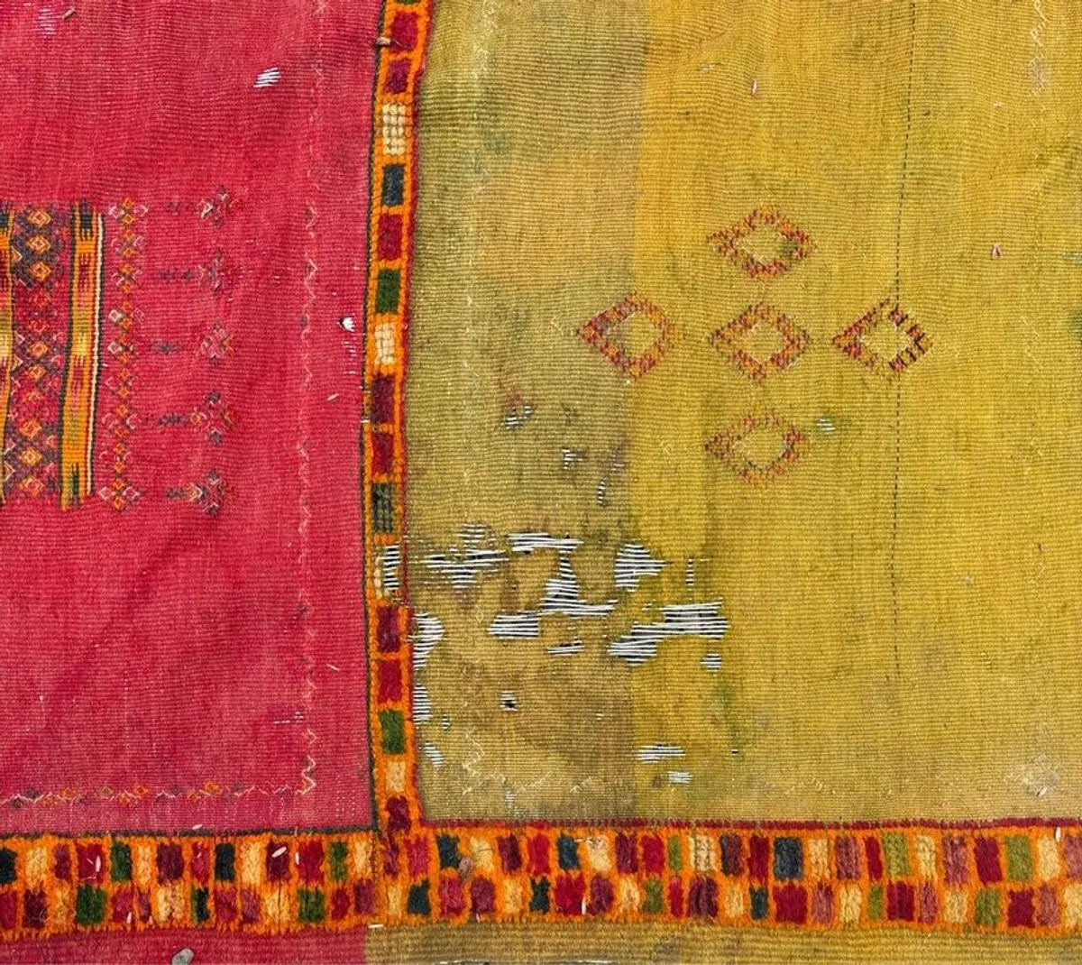 Large Vintage Moroccan Berber Rug - Image 3