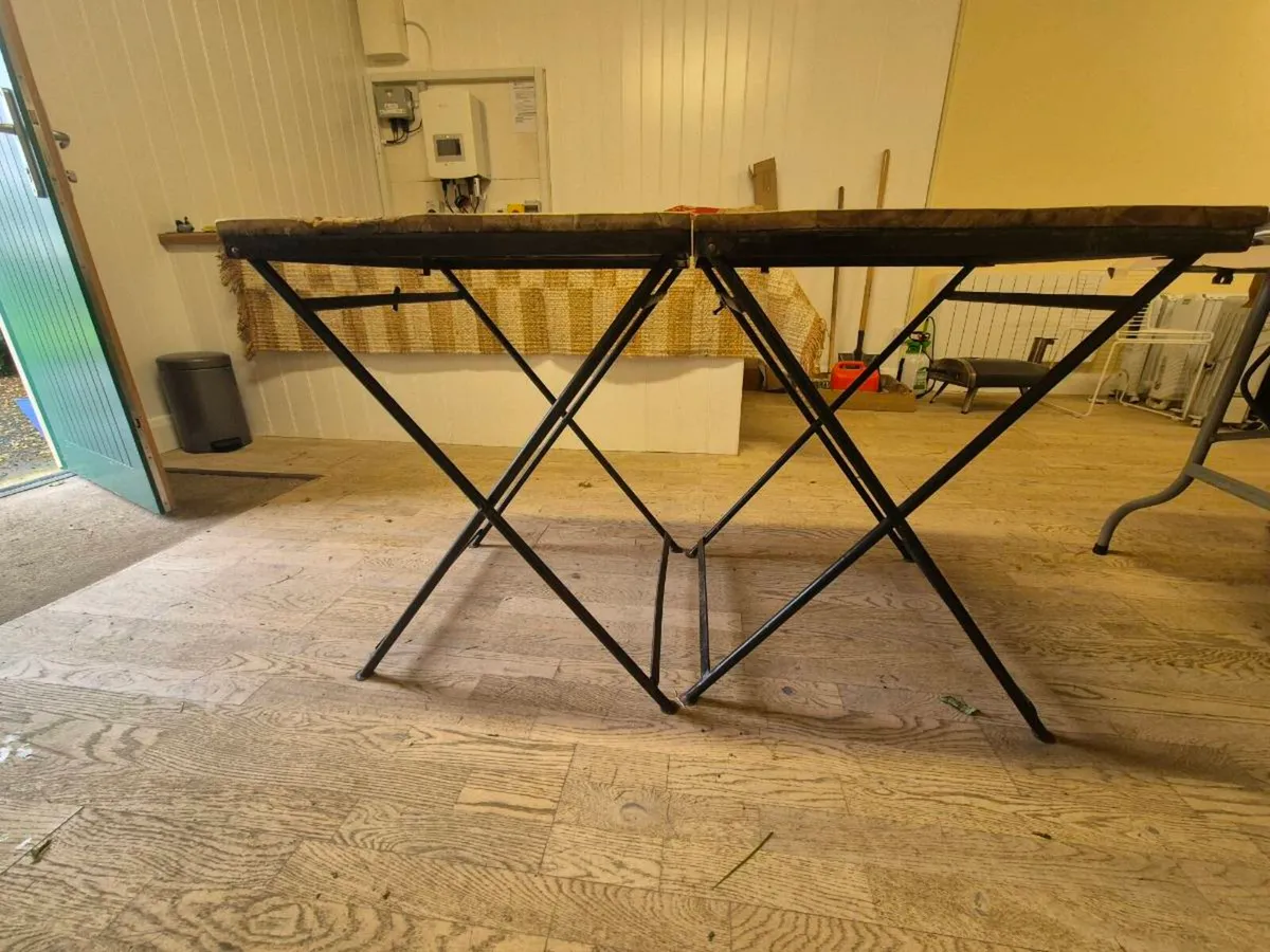Vintage Style Folding Tables - Image 4