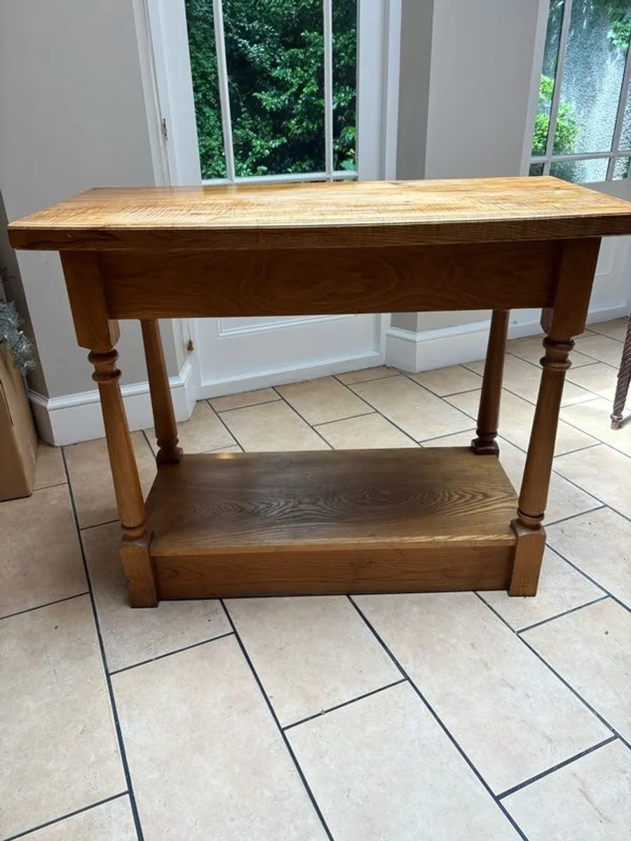 Bespoke Kitchen Island/Butchers Block Solid Oak - Image 1