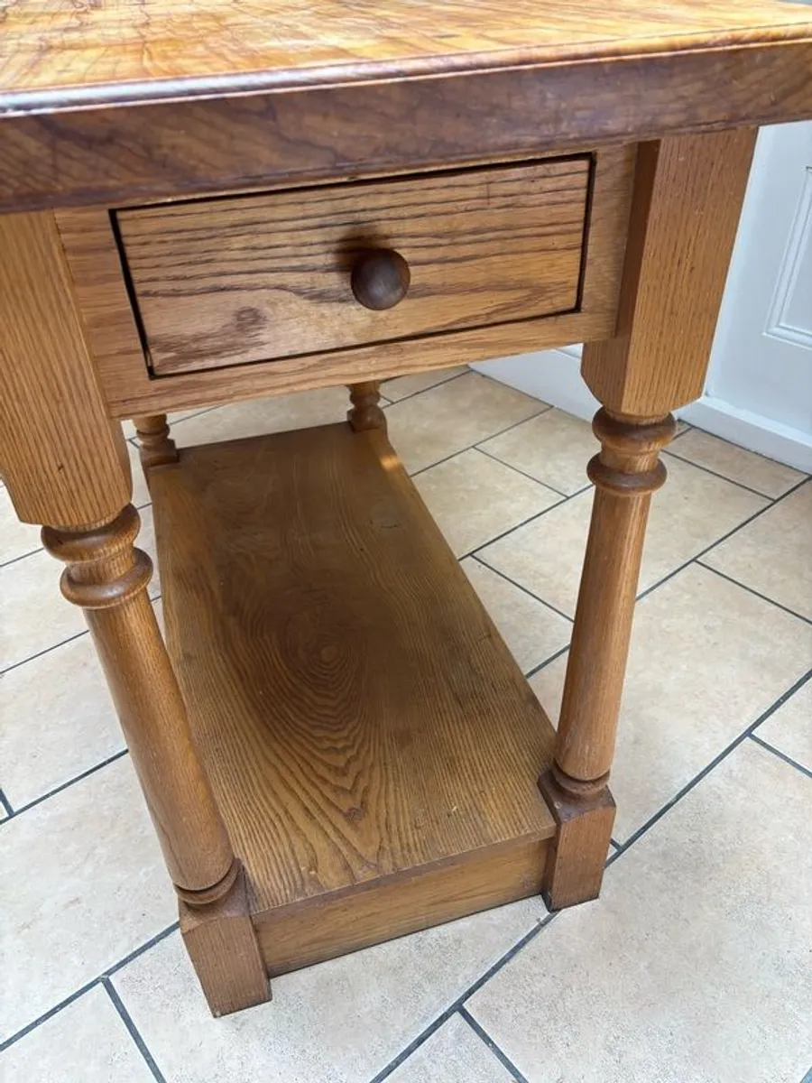 Bespoke Kitchen Island/Butchers Block Solid Oak - Image 4