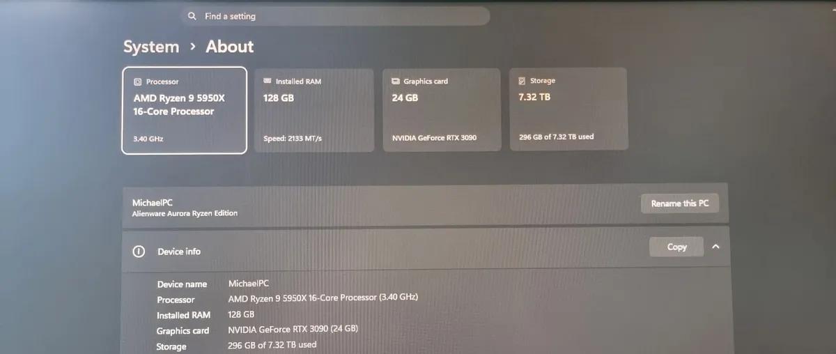 Alienware Gaming PC Desktop - Image 2