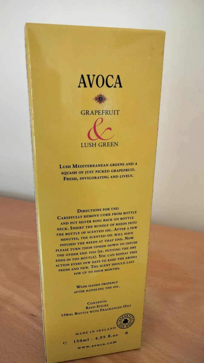 Avoca Grapefruit & Lush Green fragrance diffuser - Image 2
