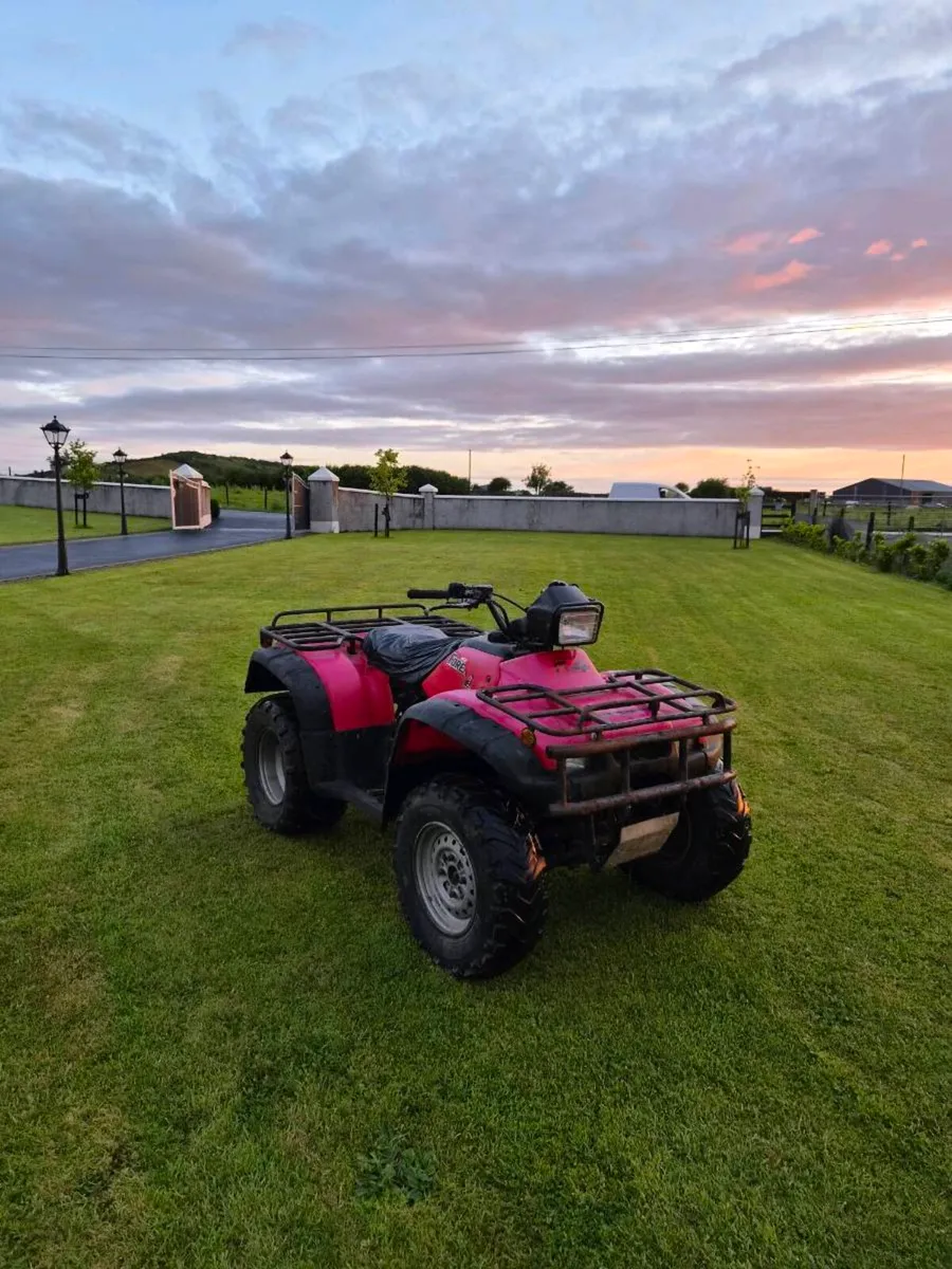 2004 Honda TRX 450es foreman - Image 4