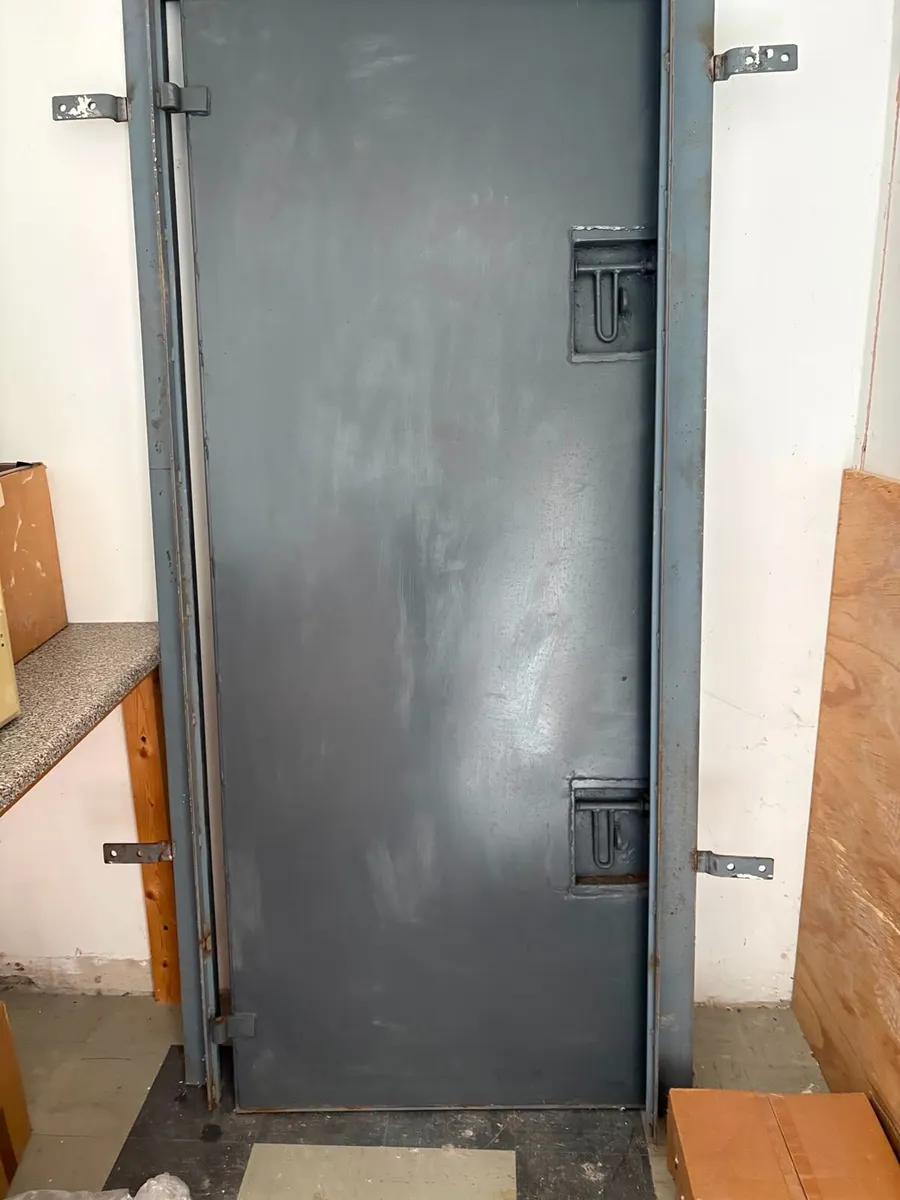 Steel Door  3’ x 7 ‘ approx