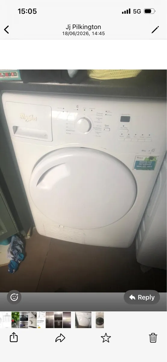 Whirlpool Clothes Dryer 2nd Hand for sale