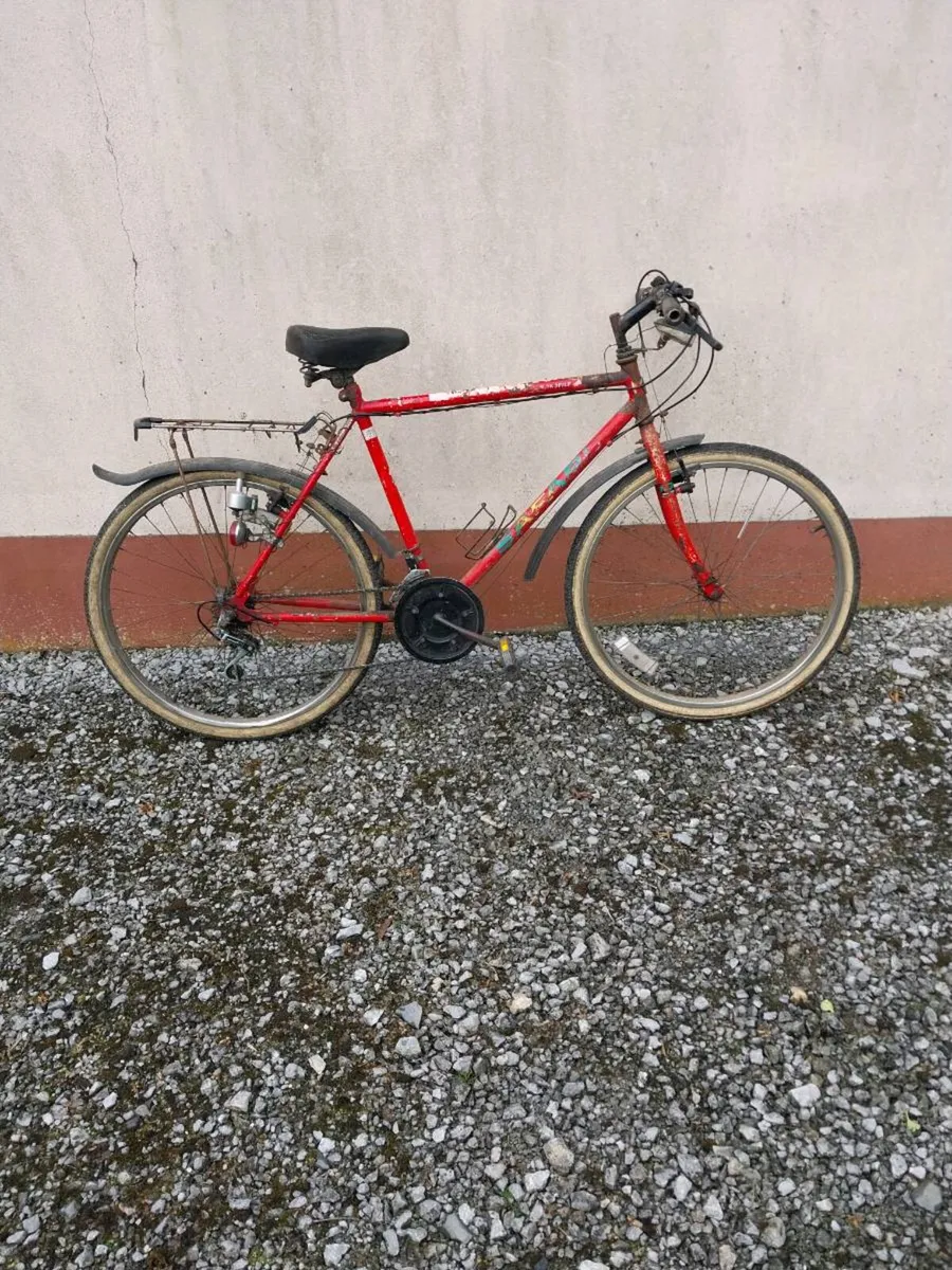 Mountain. Bike needing repair. - Image 1