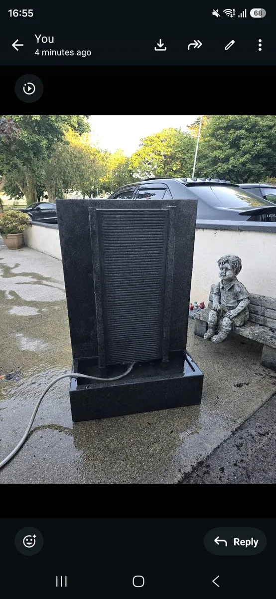 Soild granite water feature - Image 1