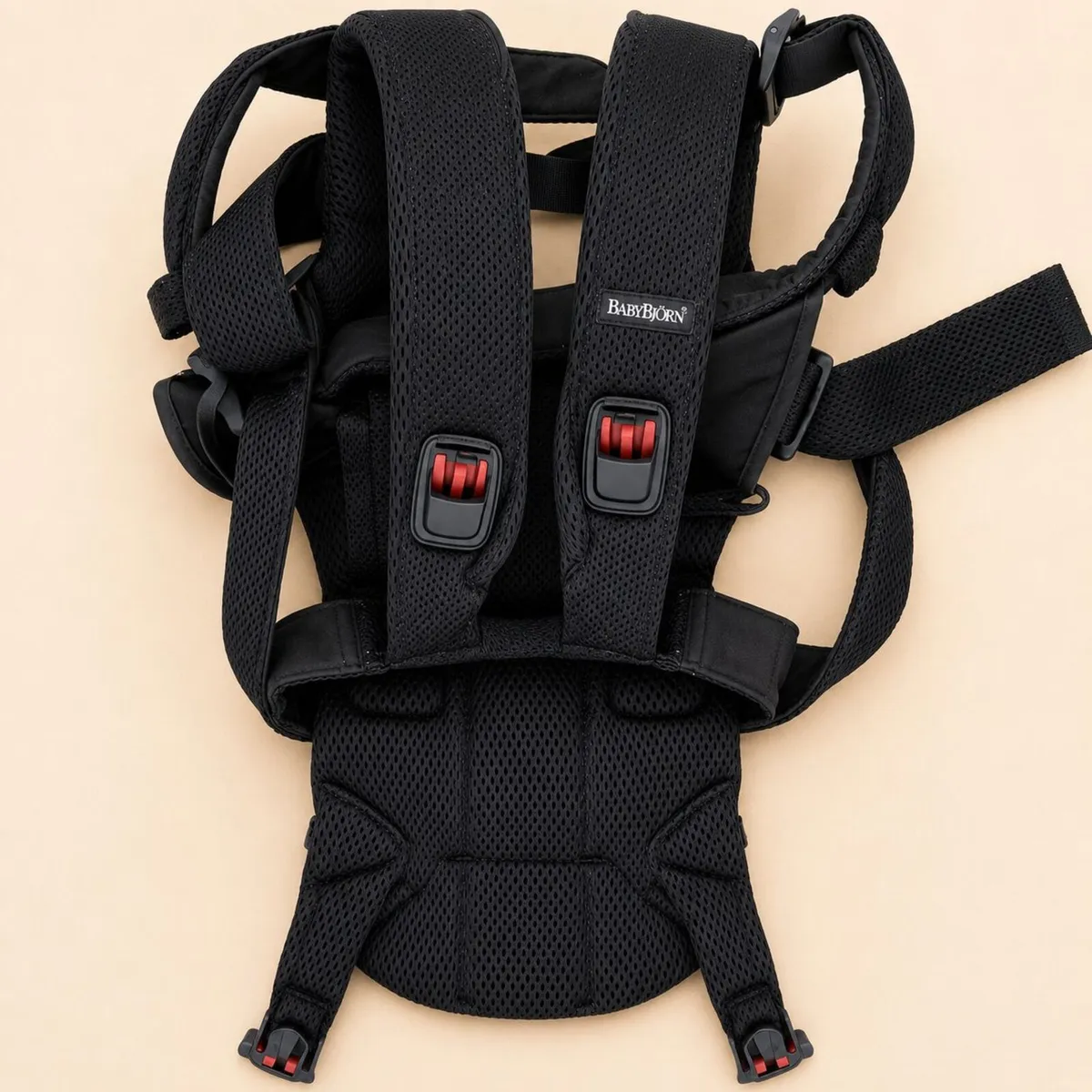 BabyBjorn One Baby Carrier - Black Mesh - Image 2