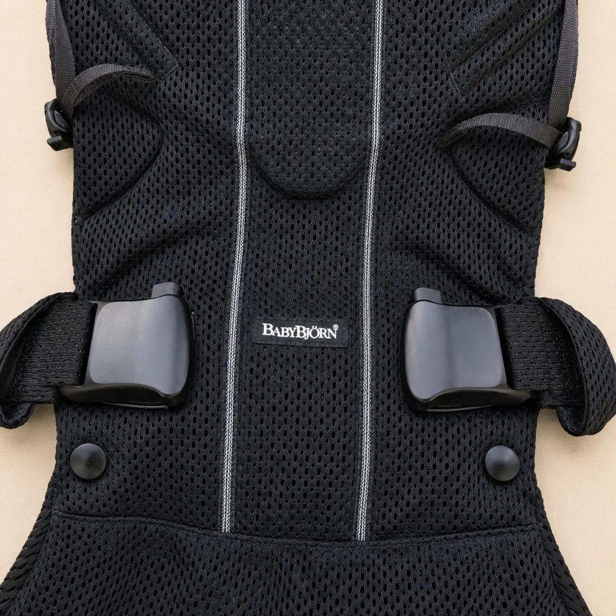 BabyBjorn One Baby Carrier - Black Mesh - Image 1