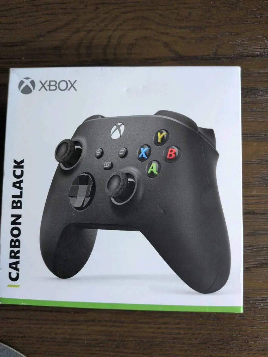 Xbox controller carbon black - Image 1