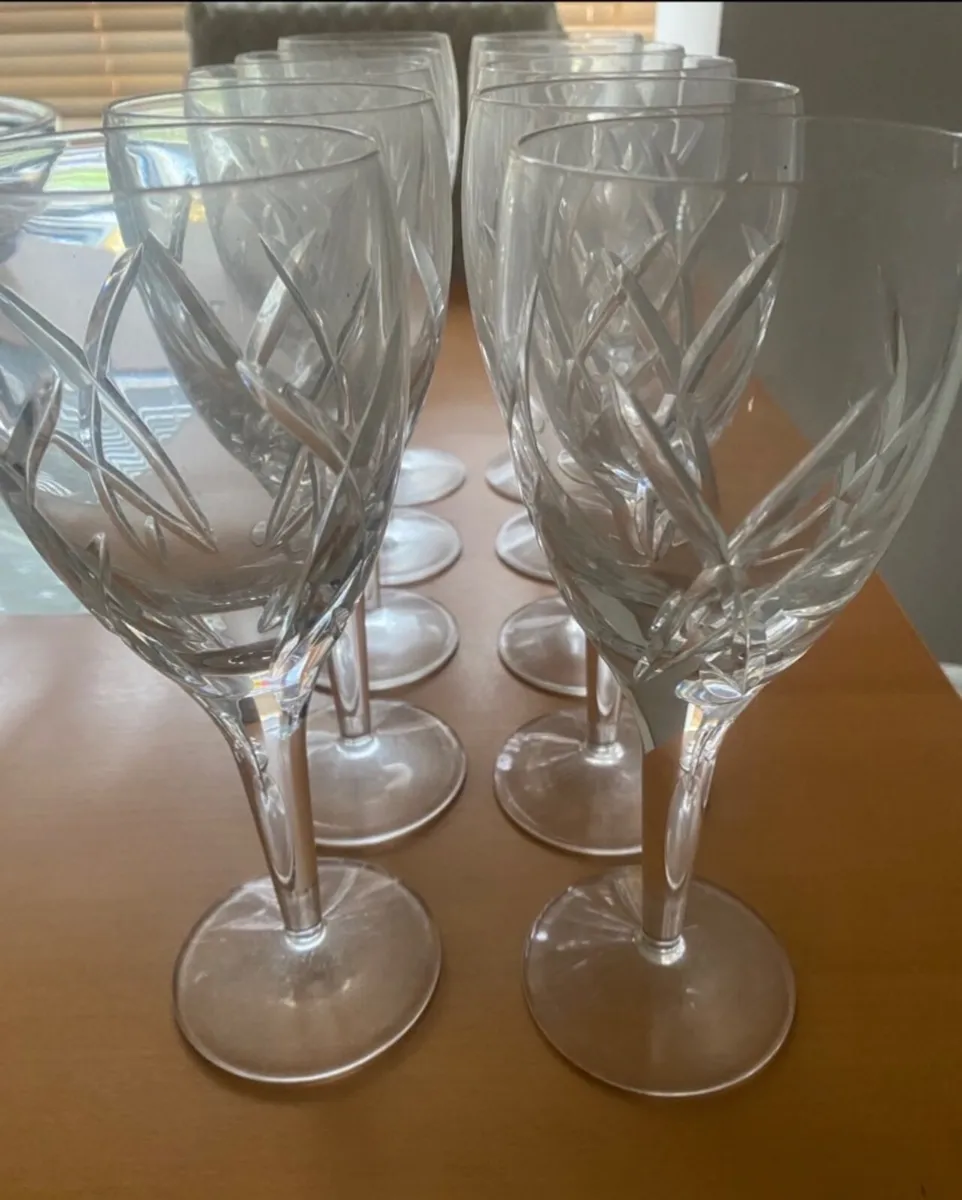 John Rocha Waterford Crystal wine glasses - Image 2