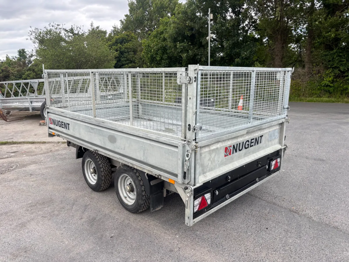 nugent 10ft tipping trailer - Image 3