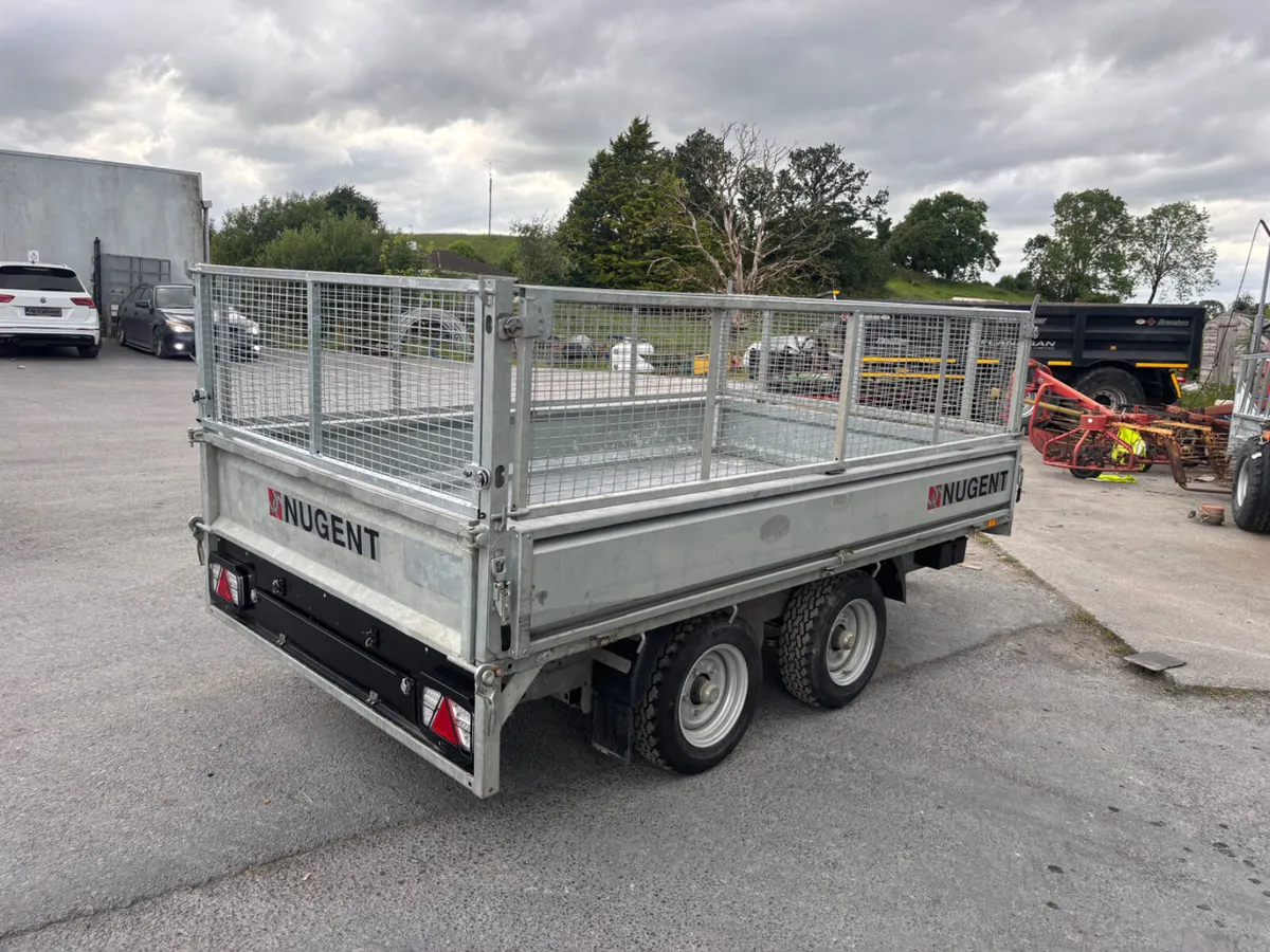 nugent 10ft tipping trailer - Image 2