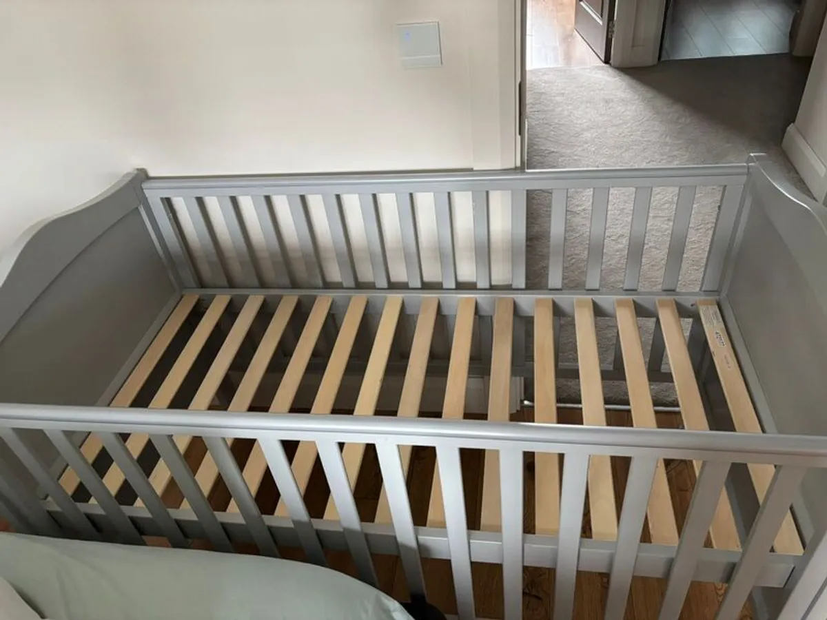 Cot Bed + mattress - Image 3