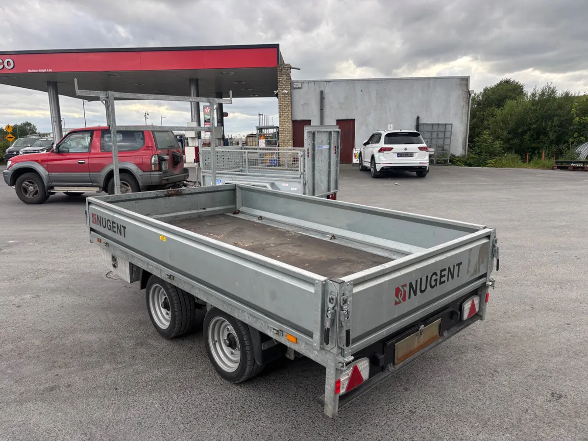 nugent 10ft dropside trailer - Image 2