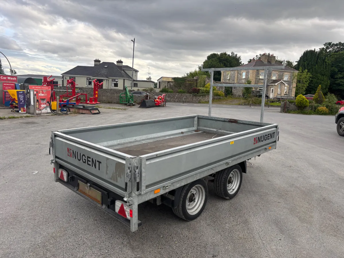 nugent 10ft dropside trailer - Image 3