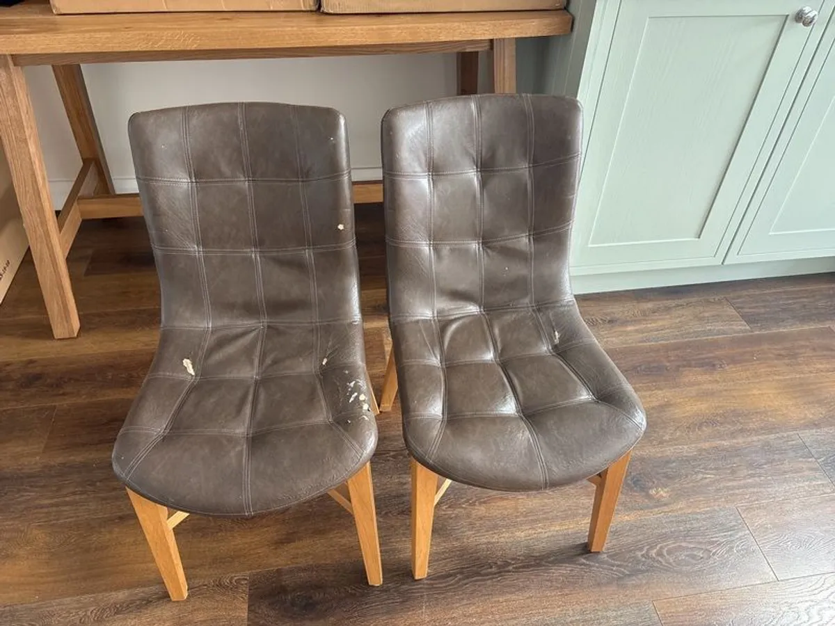 kitchen Chairs and Bench - Image 3