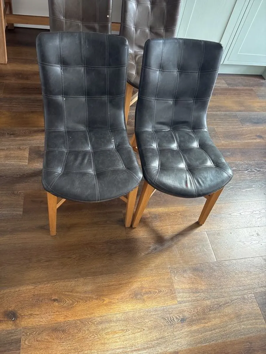 kitchen Chairs and Bench - Image 2