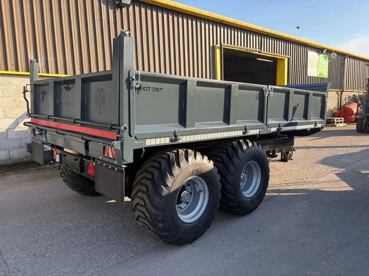 10Ton Dropside tipping Trailers - Image 1