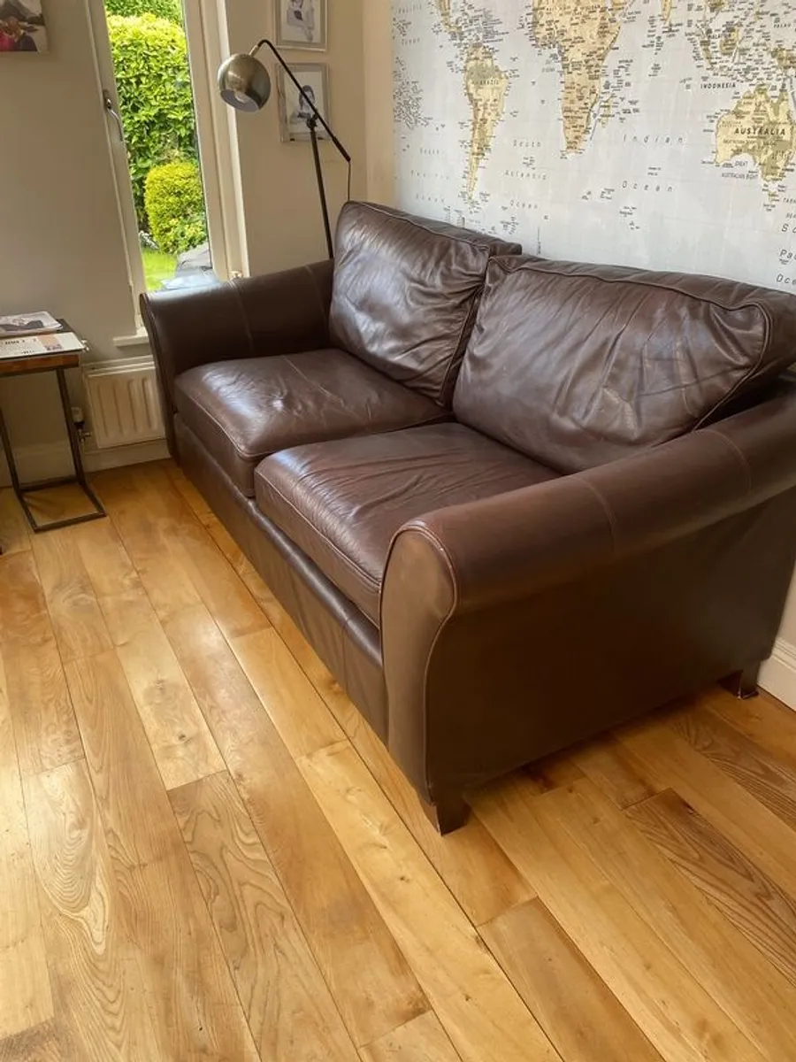 leather sofa - Image 1