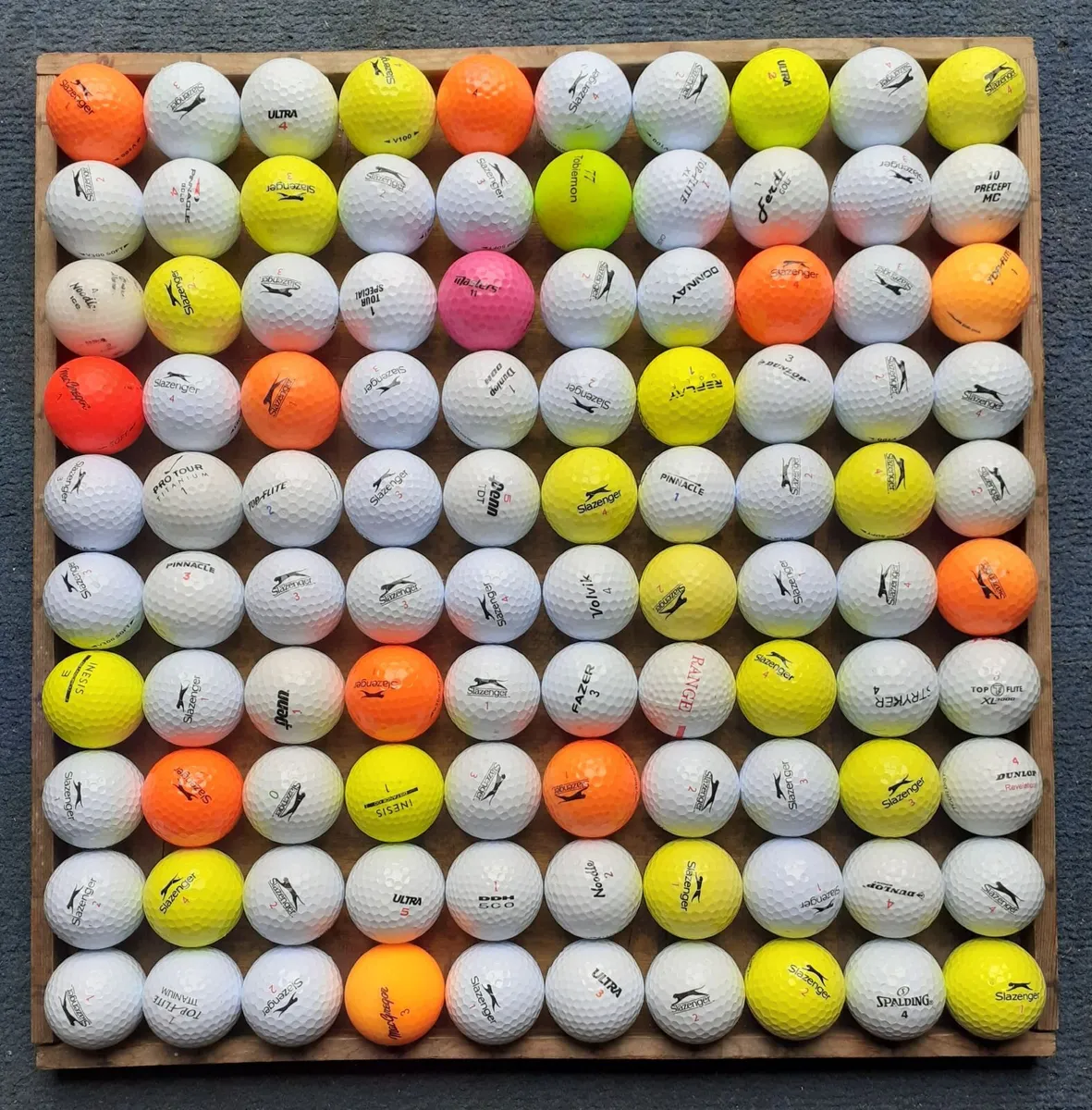 100 Grade A golf balls 40euro