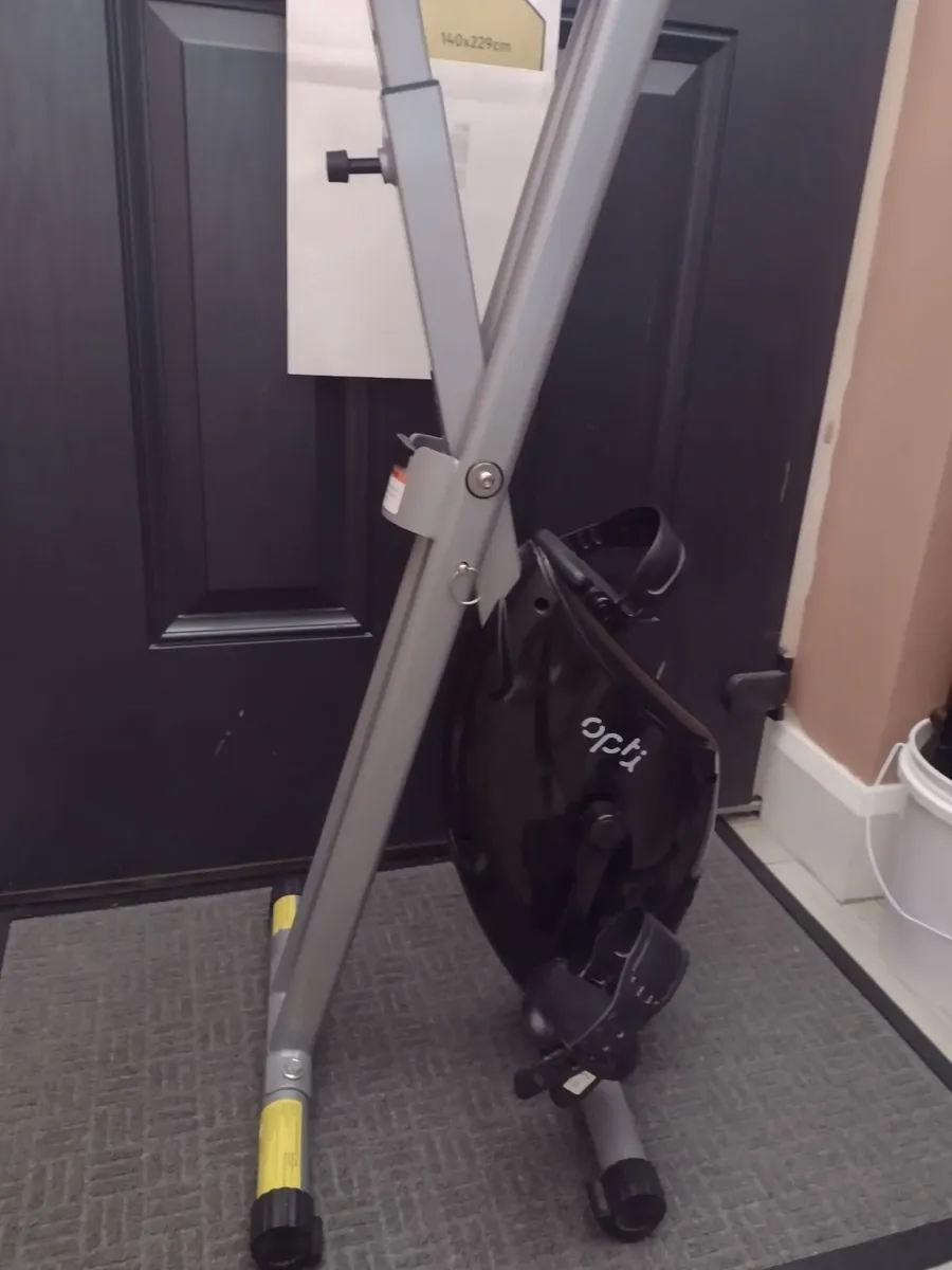 Perfect condition foldup exercise bike - Image 1