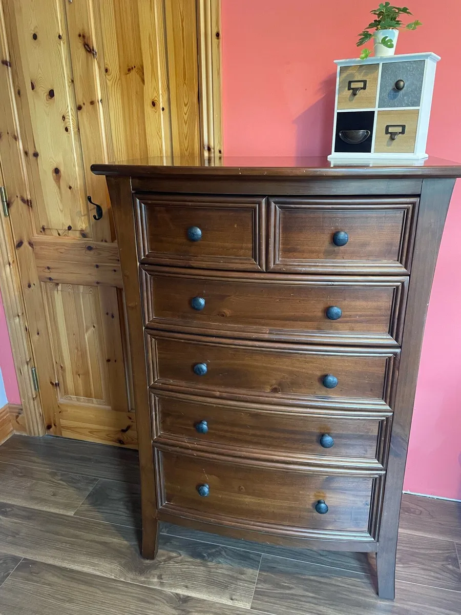 Bedroom Set Wardrobe and Chest of Drawers - Image 3