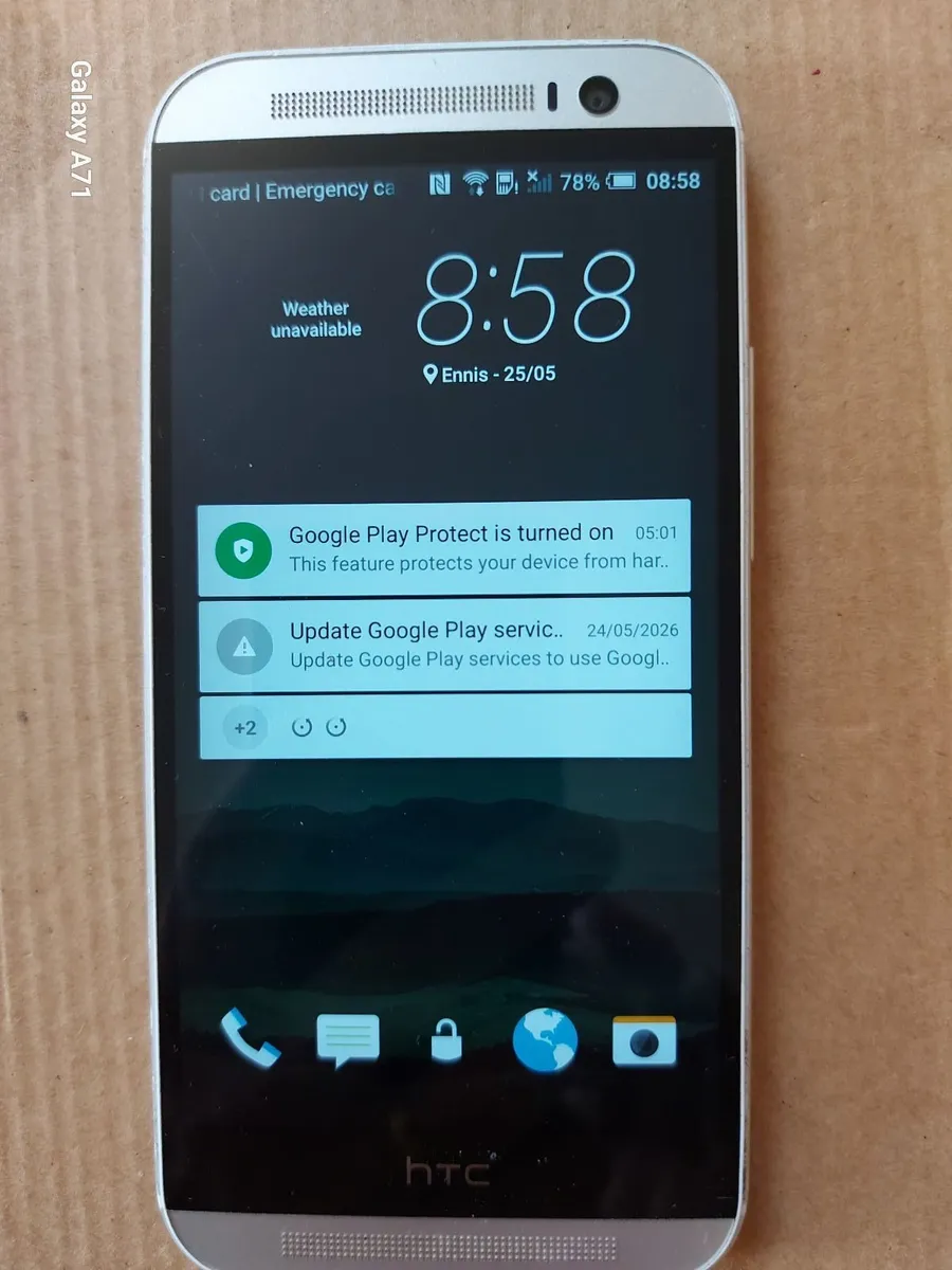 HTC ONE M8s, 16GB, 1.8GB Ram, working perfect, exc - Image 3