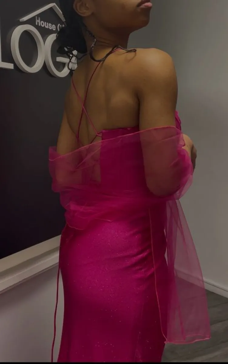 Hot Pink Debs/TY Ball dress - Image 2