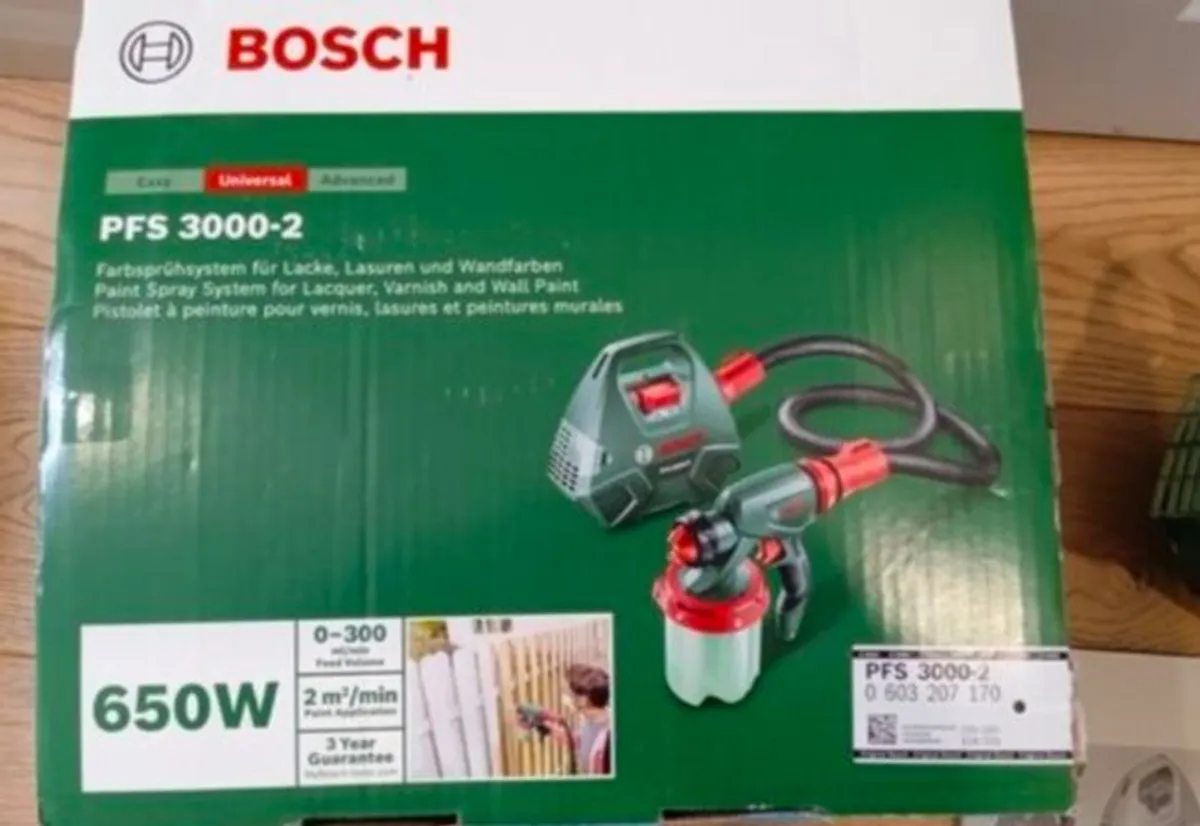 Bosch paint sprayer Final Price Drop - Image 1