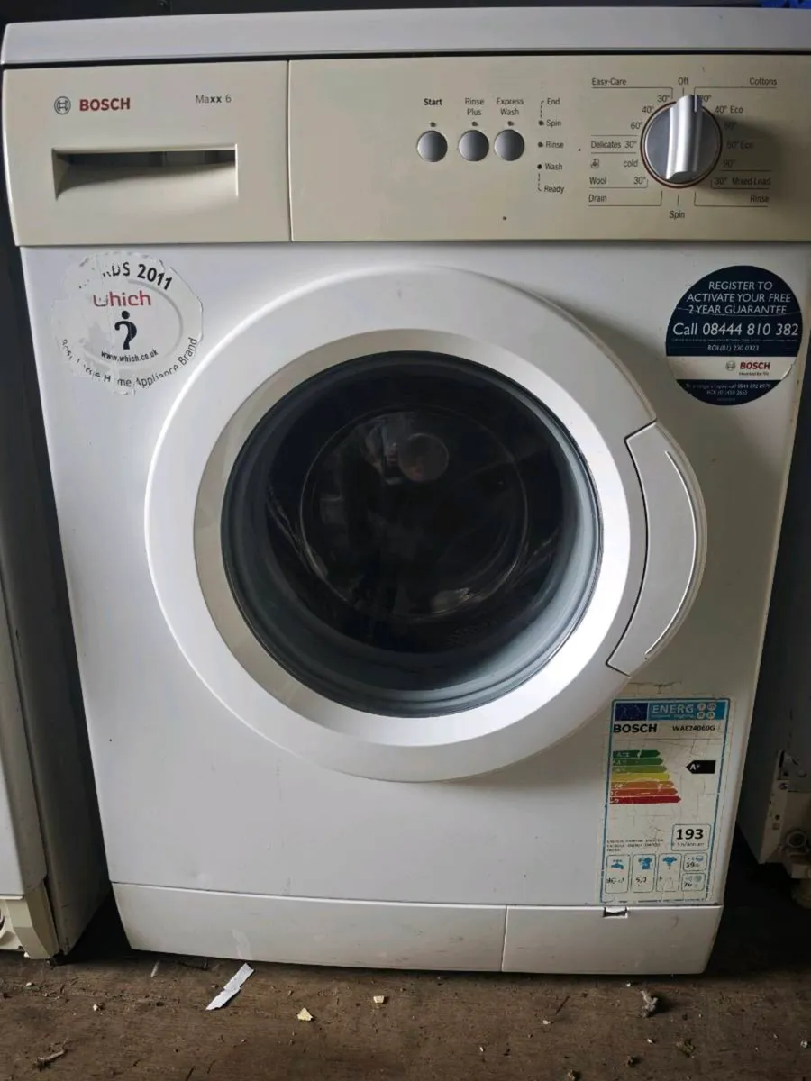 Bosch washing machine - Image 1