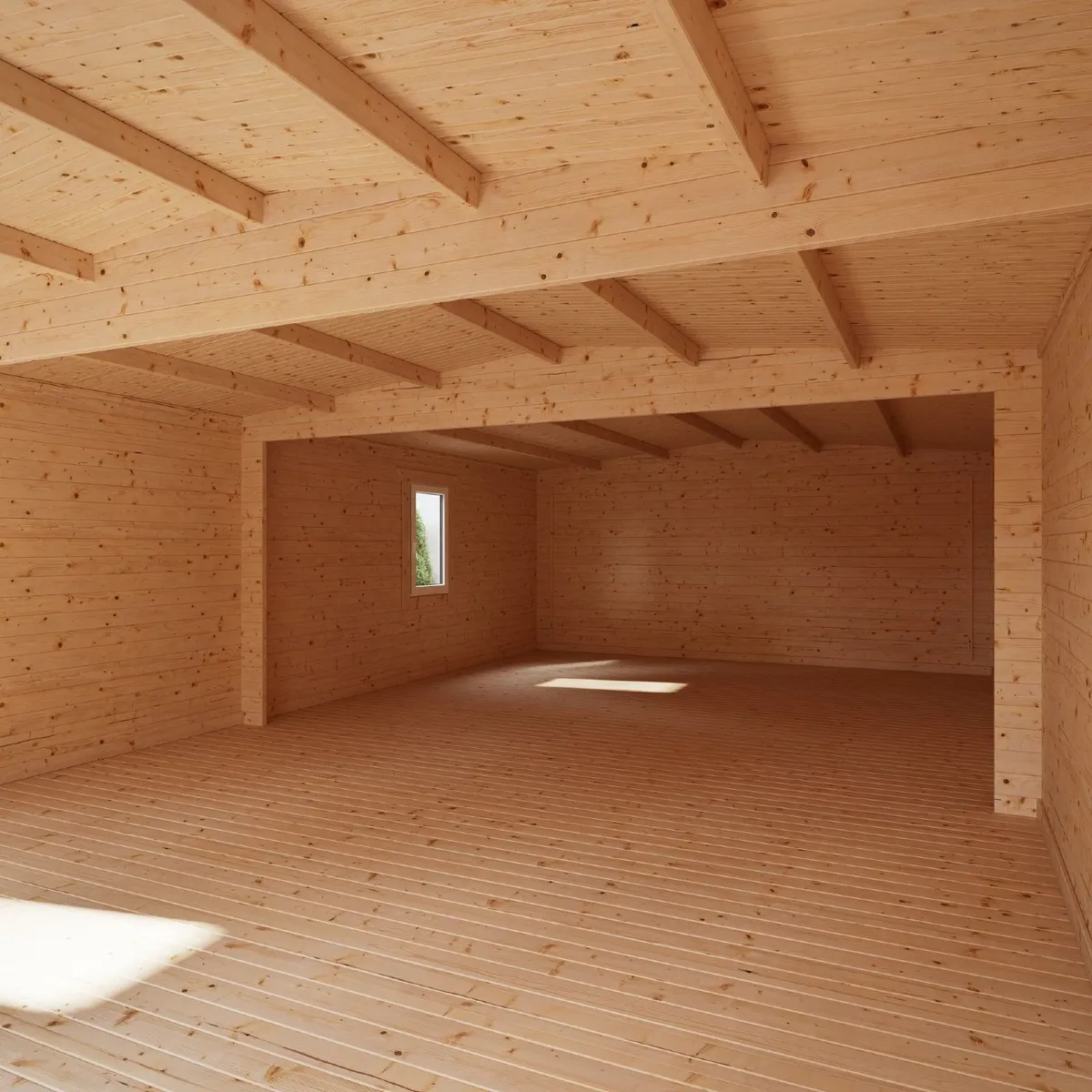 🪵 28×16 Apex Manor Log Cabin – - Image 3
