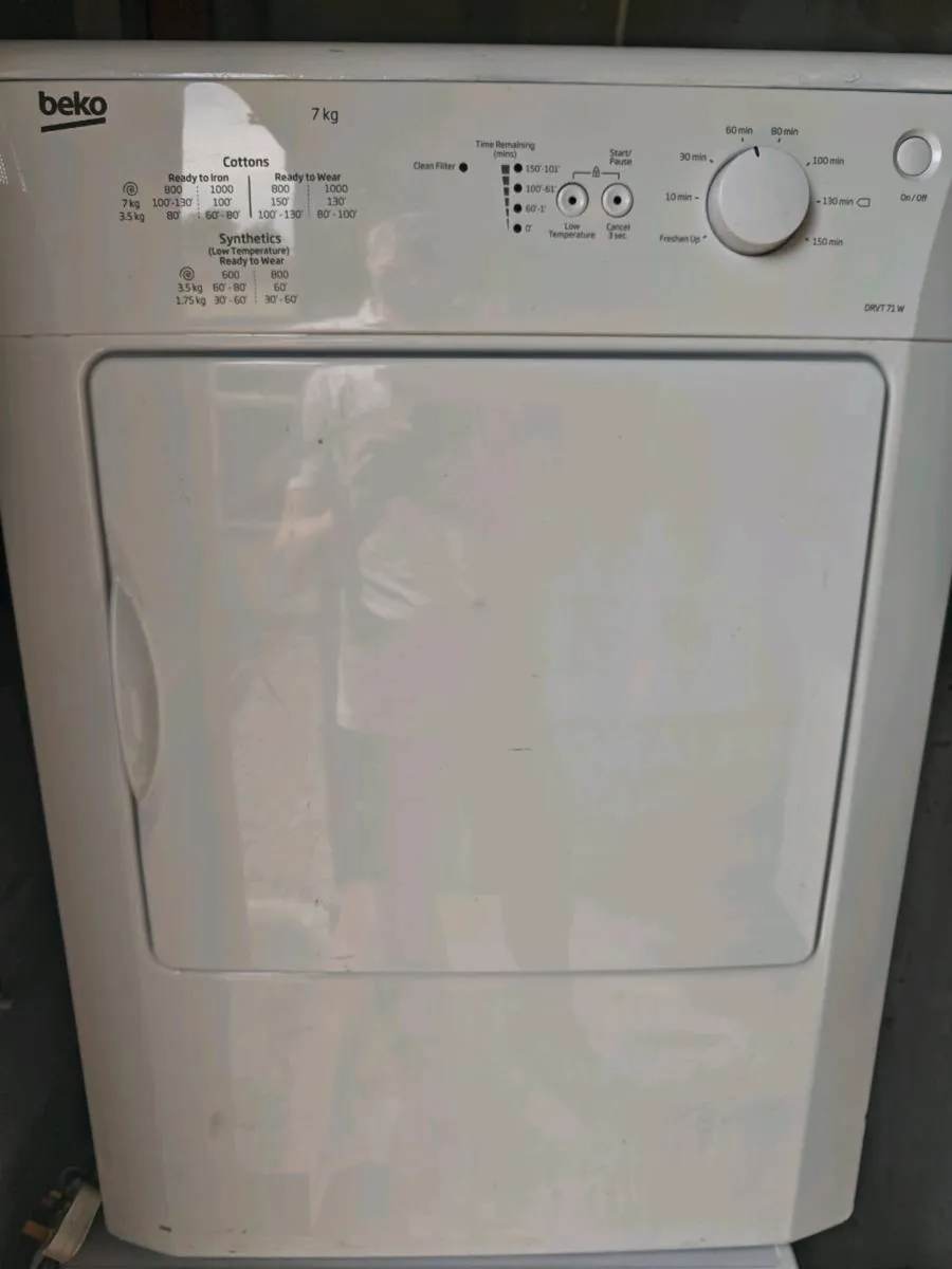 Beko vented dryer - Image 1