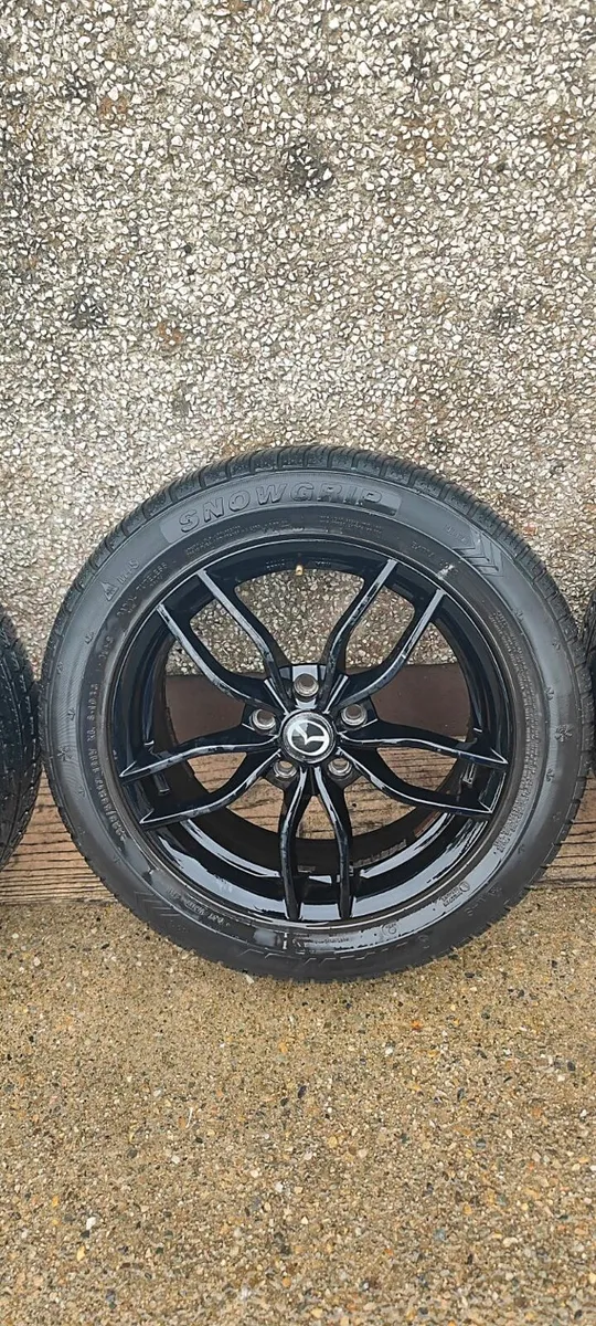 Mazda 6 17" Genuine Alloy Wheels & Winter Tyres - Image 3